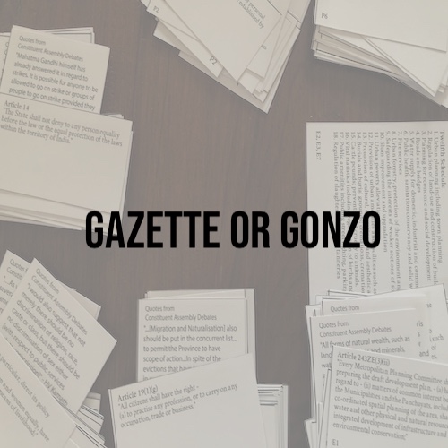 Gazette or Gonzo thumbnail